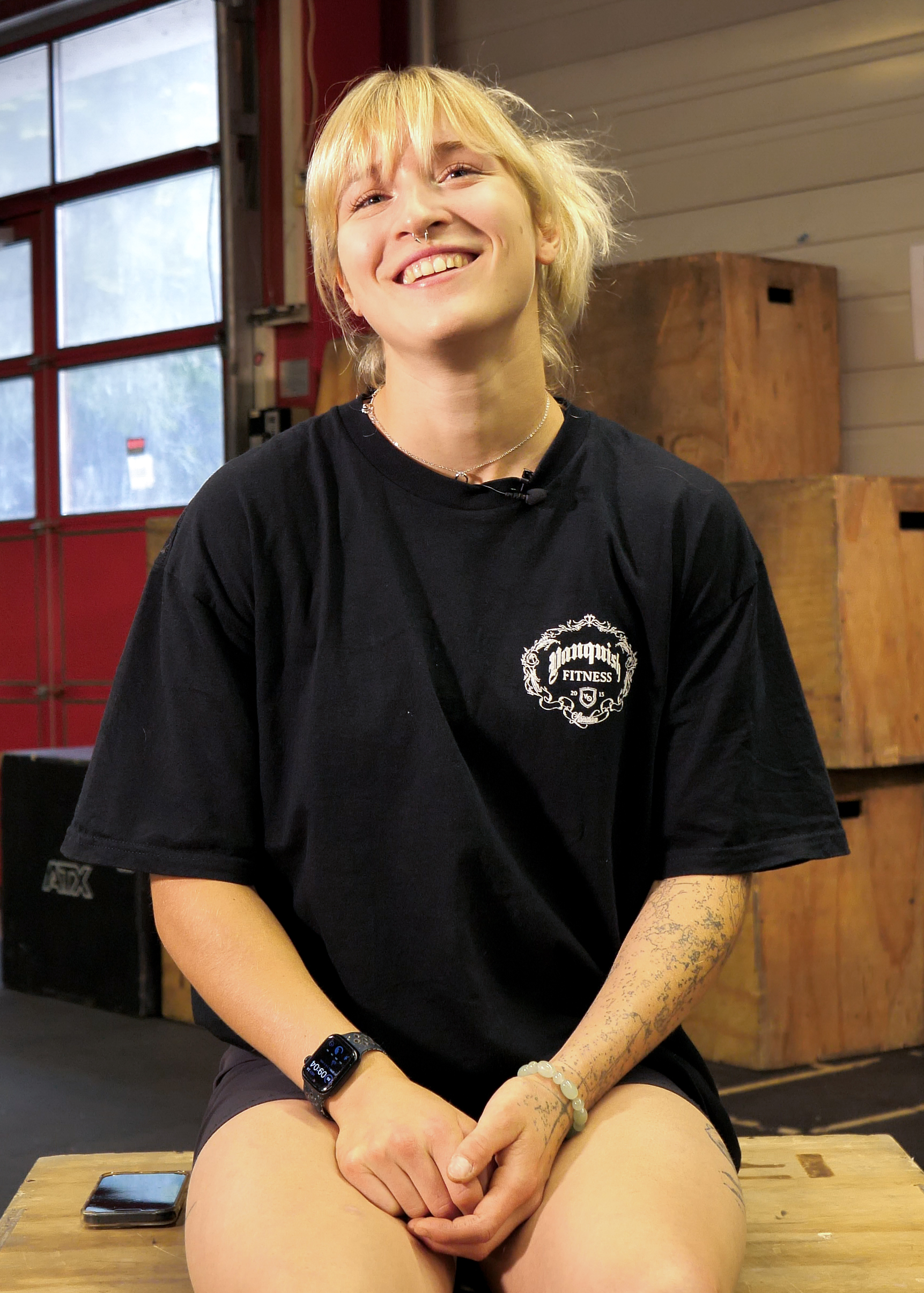 Stella Jermann, coach sportive à Lausanne